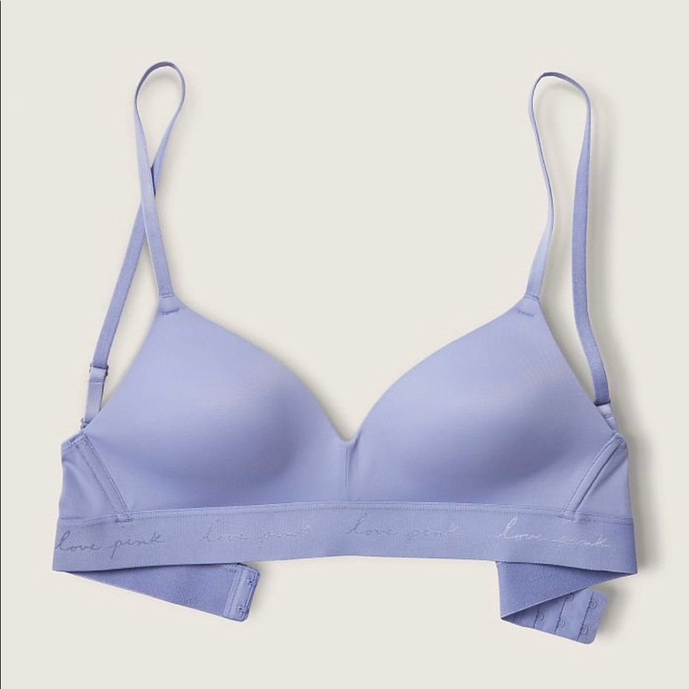 Wear Everywhere Wireless Lightly-Lined PINK Bra- 34A